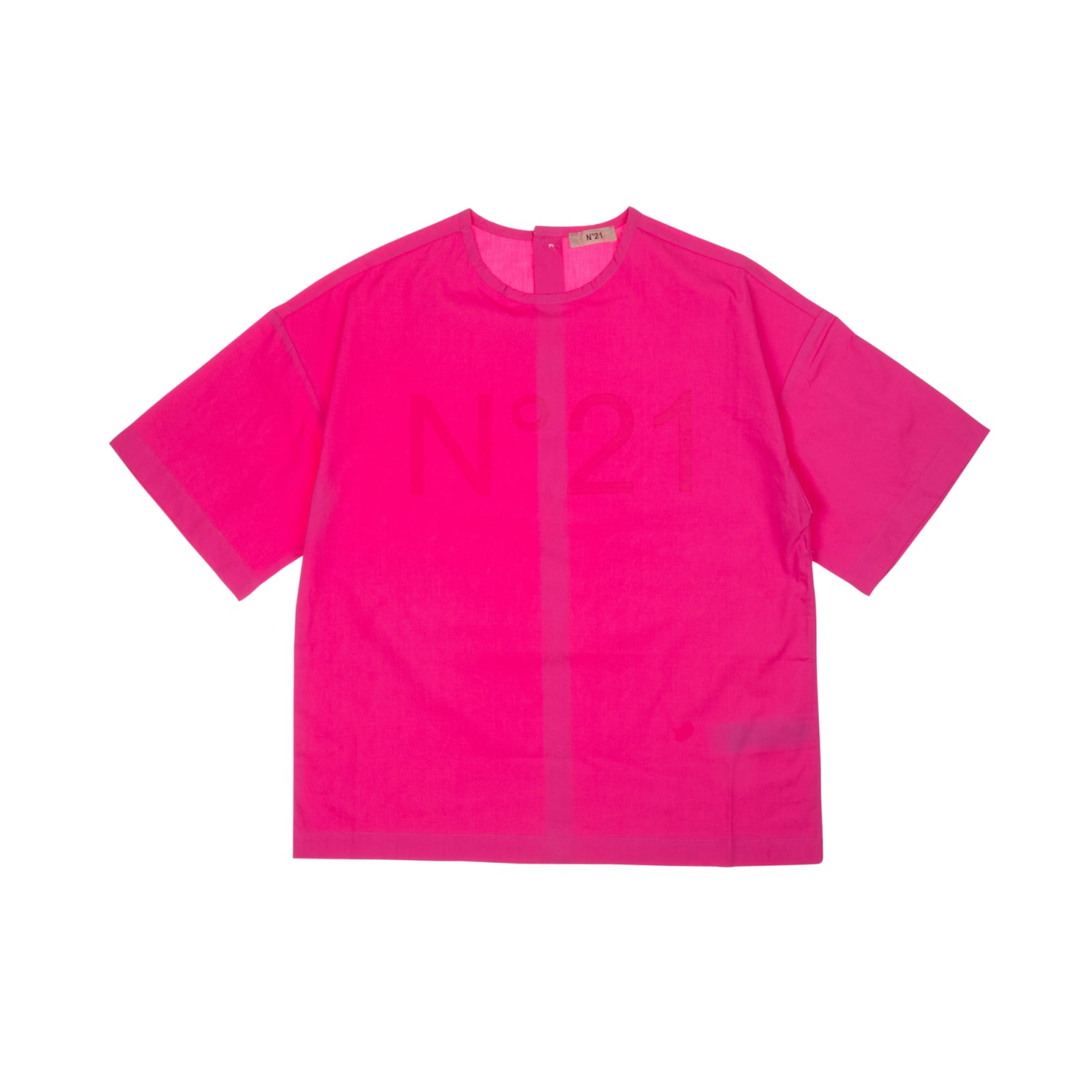 N°21 Kids' Shirt In Rosa