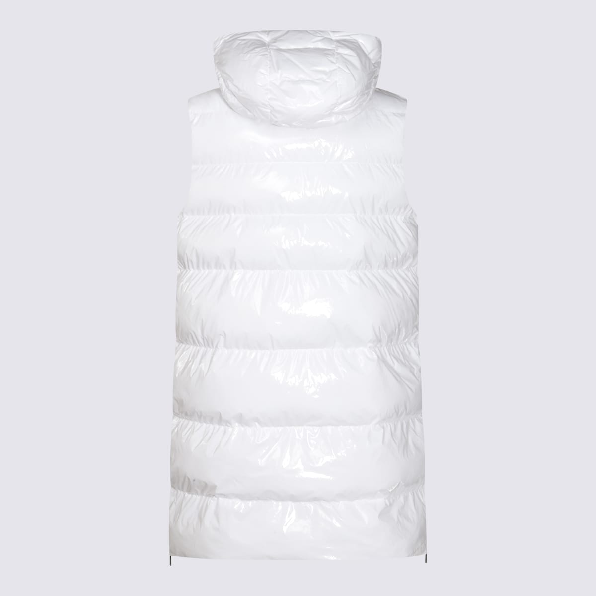 Shop Pinko White Down Jacket