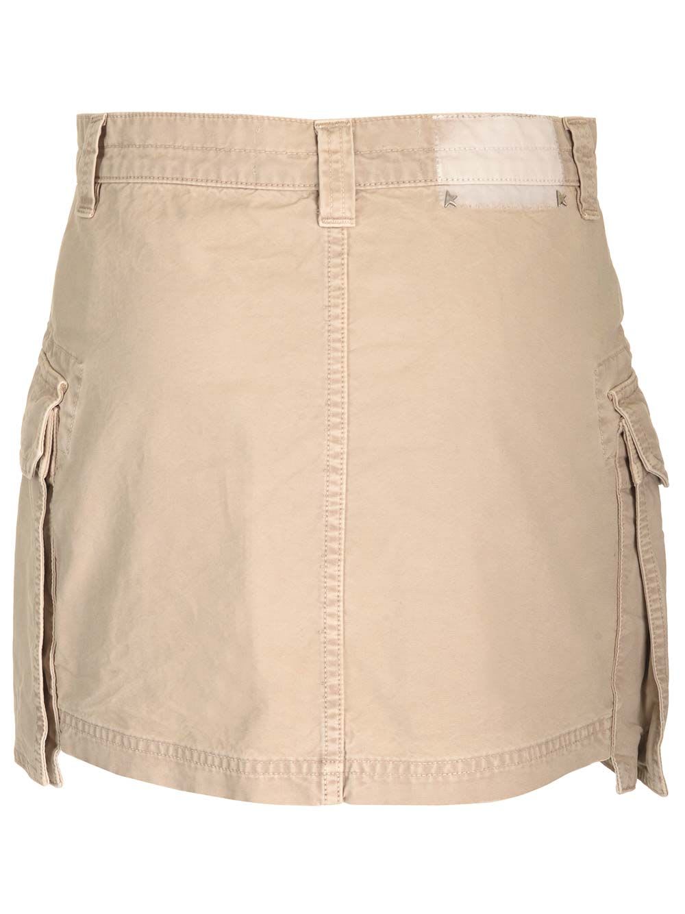 Shop Golden Goose Cargo Pocket Mini Skirt
