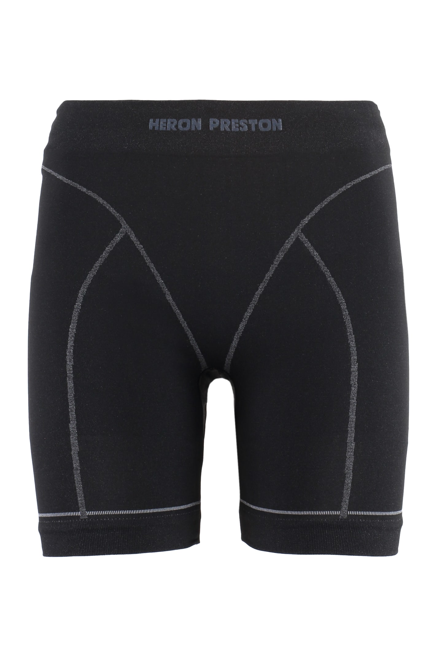 HERON PRESTON Logo Detail Active Shorts