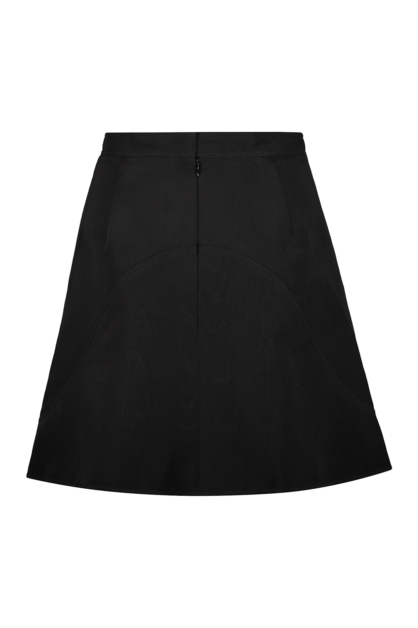 Shop Ellery Asymmetric Miniskirt In Black