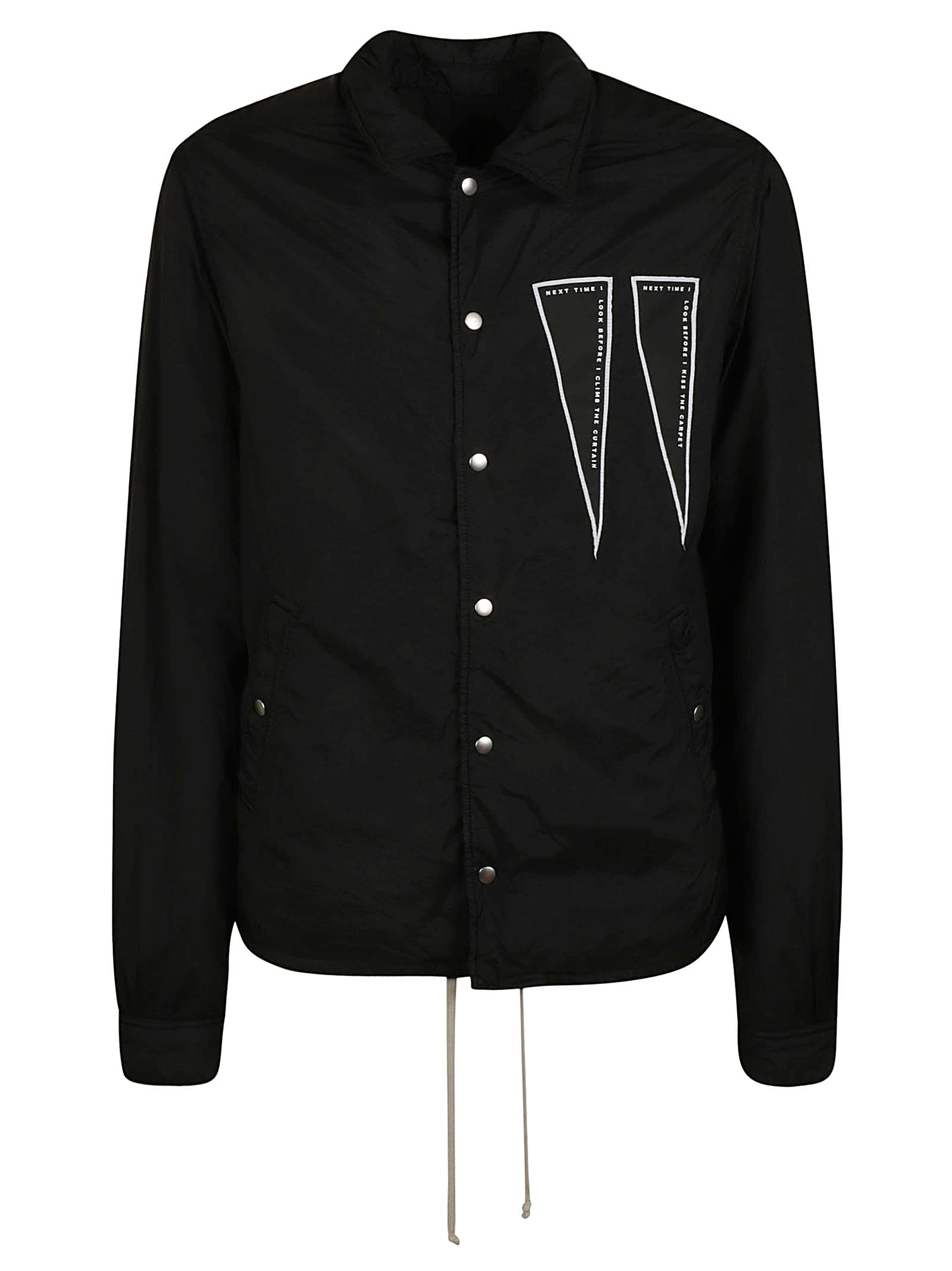 Rick Owens Buttoned Front Jacket