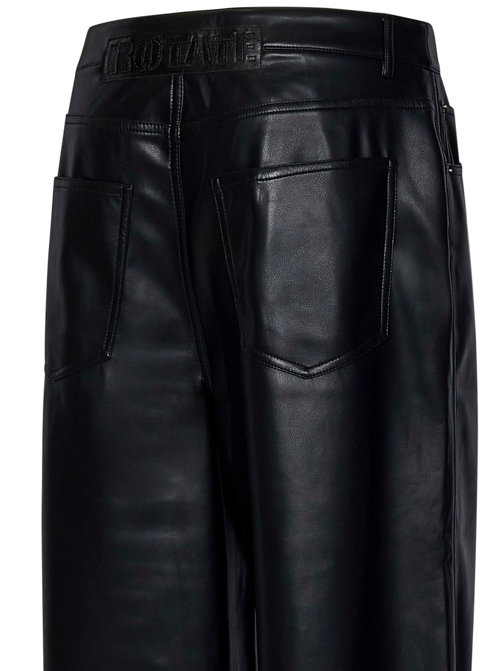 Shop Rotate Birger Christensen Trousers In Black