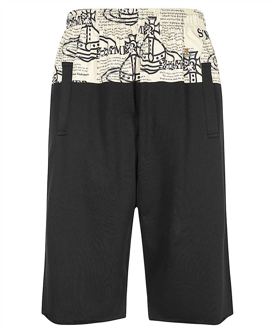 Vivienne Westwood Cotton Bermuda Shorts In Black