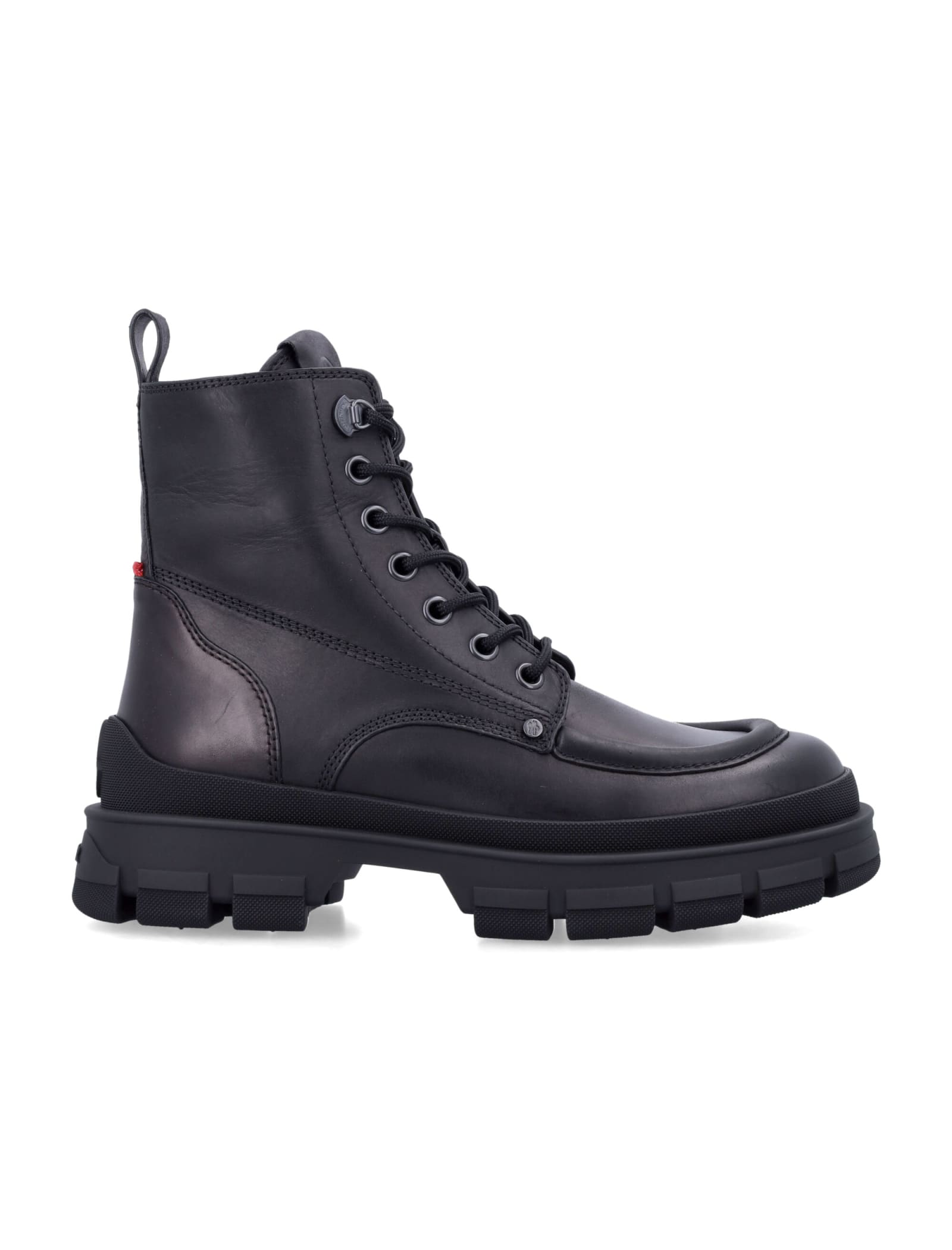 Shop Moncler Hevea City Boots In Black