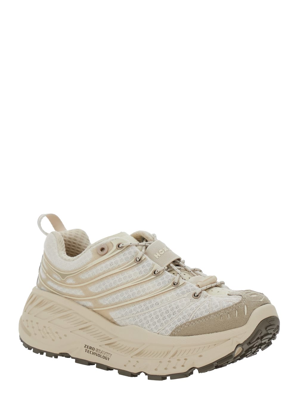 Hoka Stinson Evo Og Rubber-trimmed Mesh Trail Running Sneakers In Neutral
