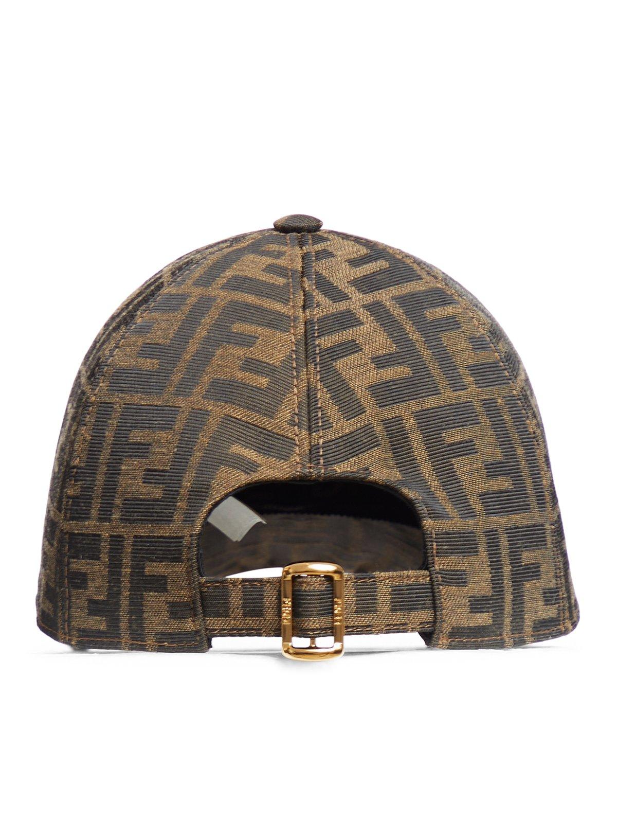 Fendi Women's Baseball Jacquard Ricic In Brown