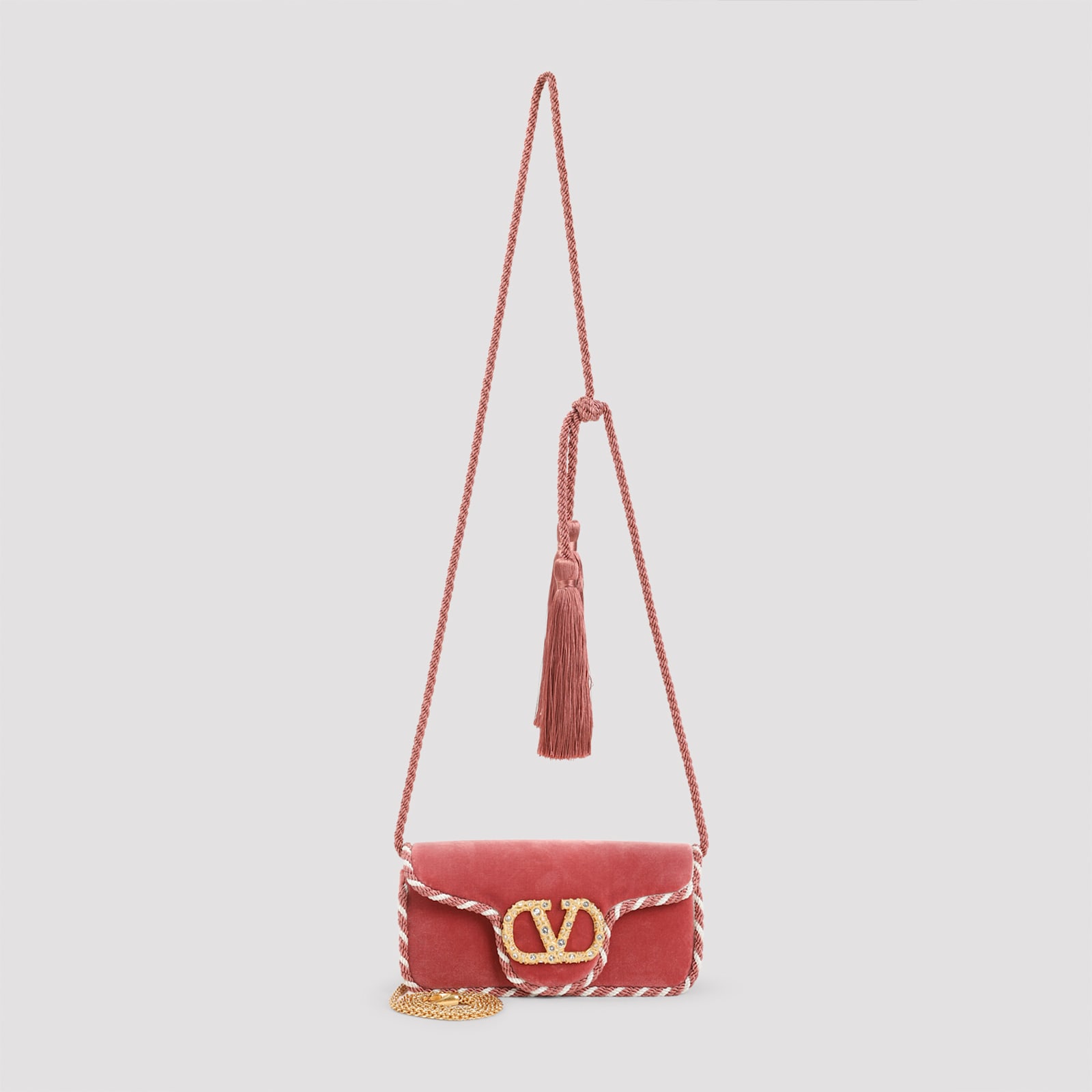 Valentino Handbag  Woman Color Pink In Brown
