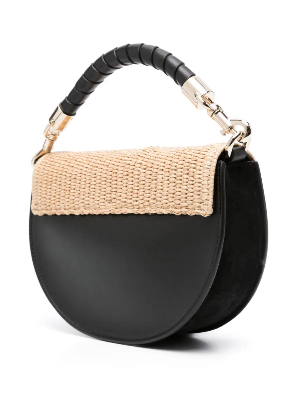 Shop Chloé Marcie Flap And Chain Bag In Hot Sand In Marrone