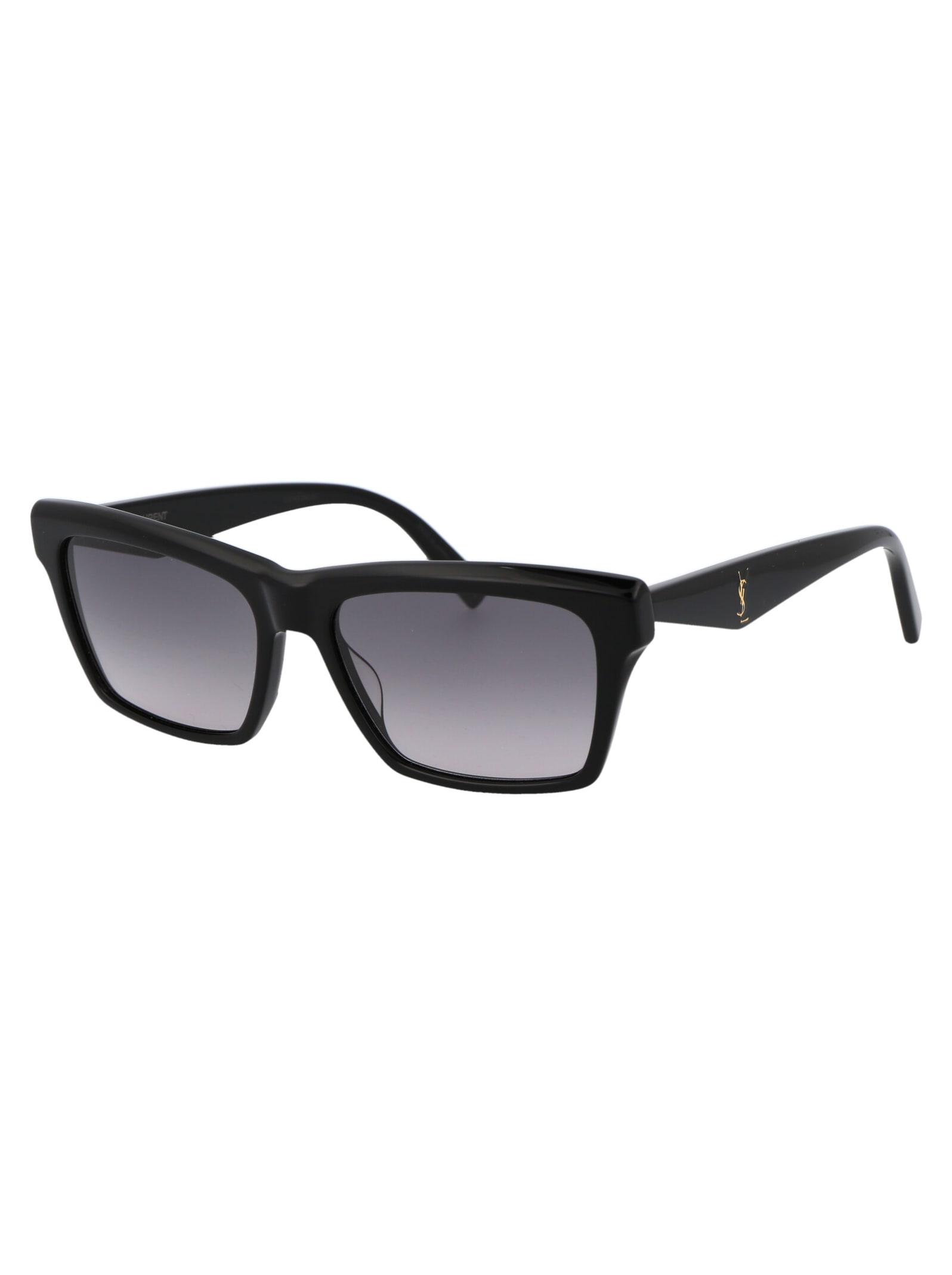 Saint Laurent Sl M104 Sunglasses In 001 Black Black Grey