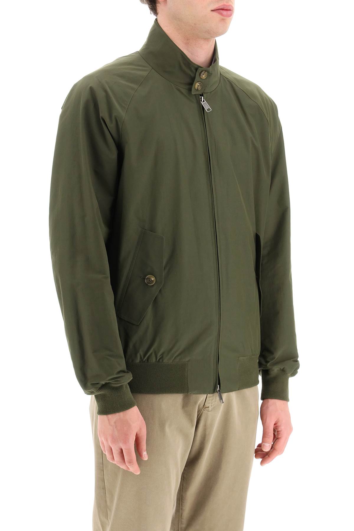 Shop Baracuta G9 Harrington Jacket In Beech (green)
