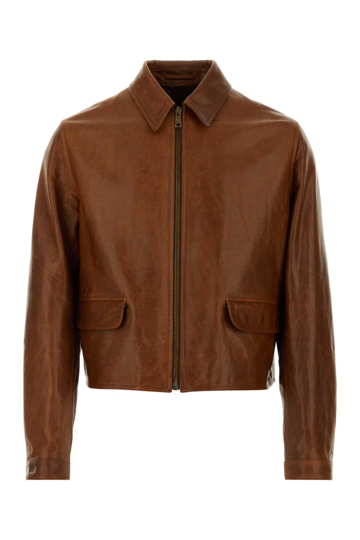 Caramel Leather Jacket