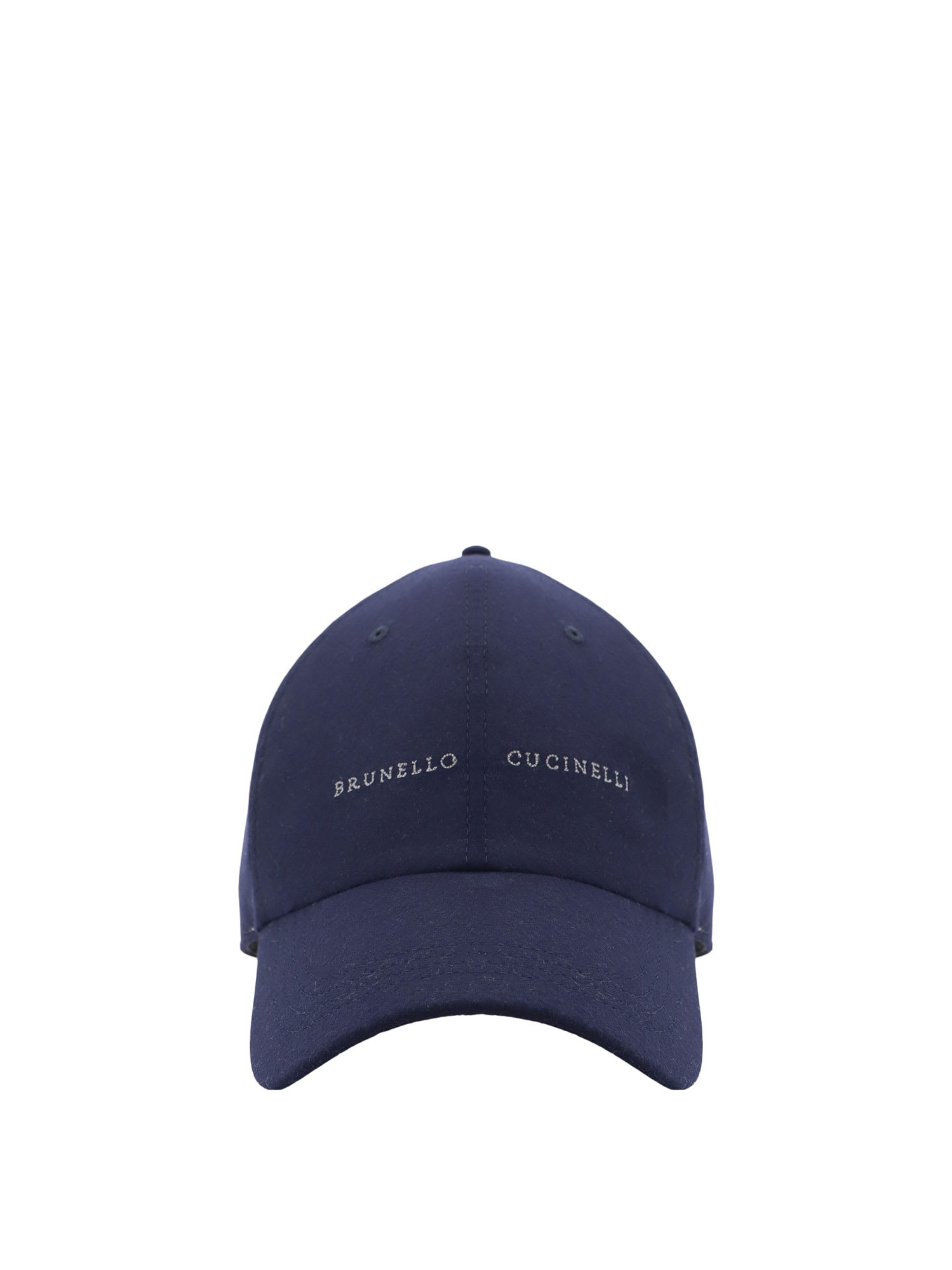 Shop Brunello Cucinelli Hat In Blu Grigio