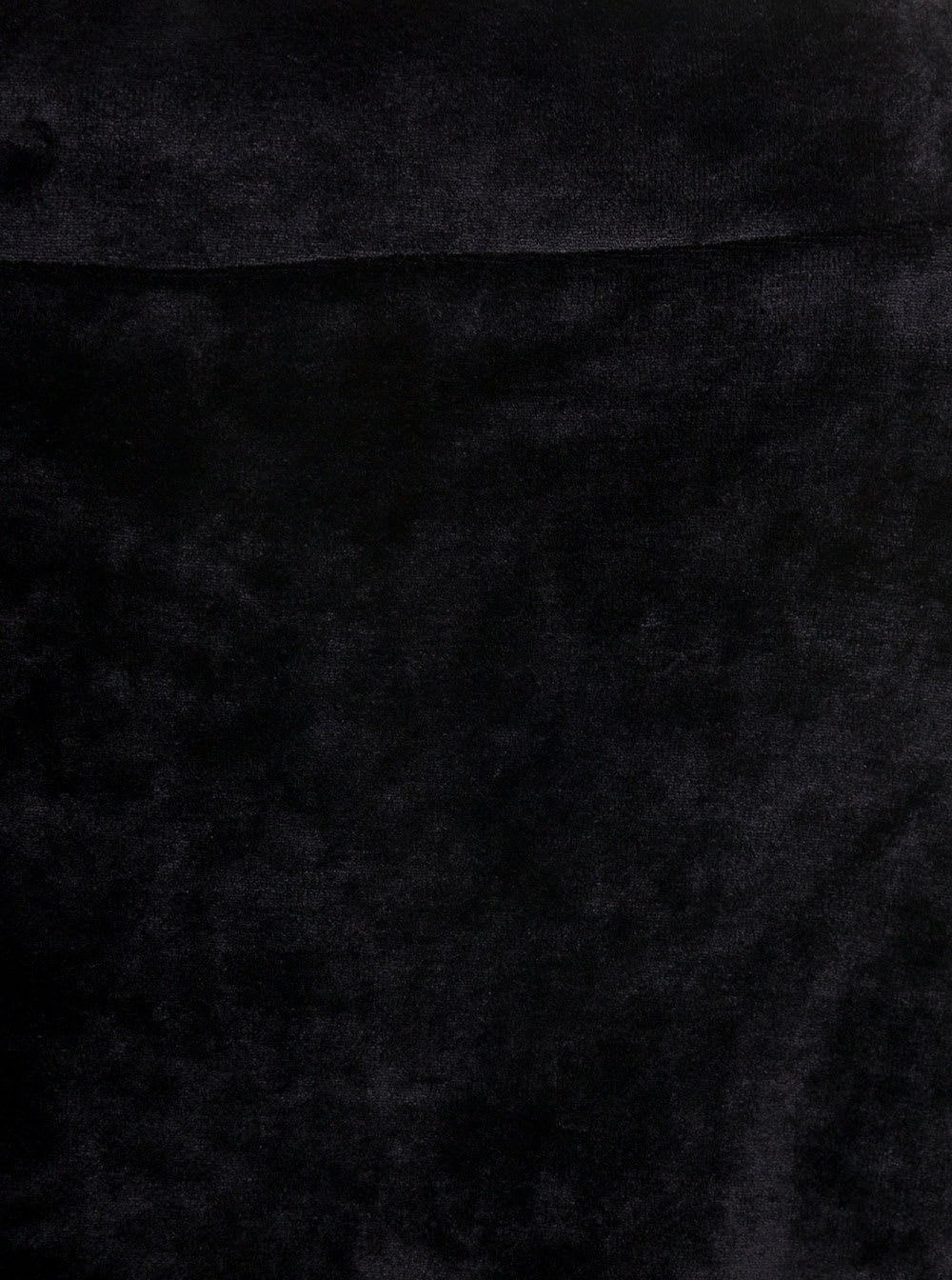 Shop Balenciaga Maxi Skirt In Black Fluid Velvet Woman