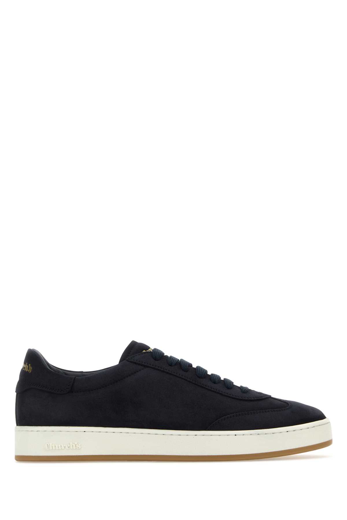 Midnight Blue Suede Sneakers