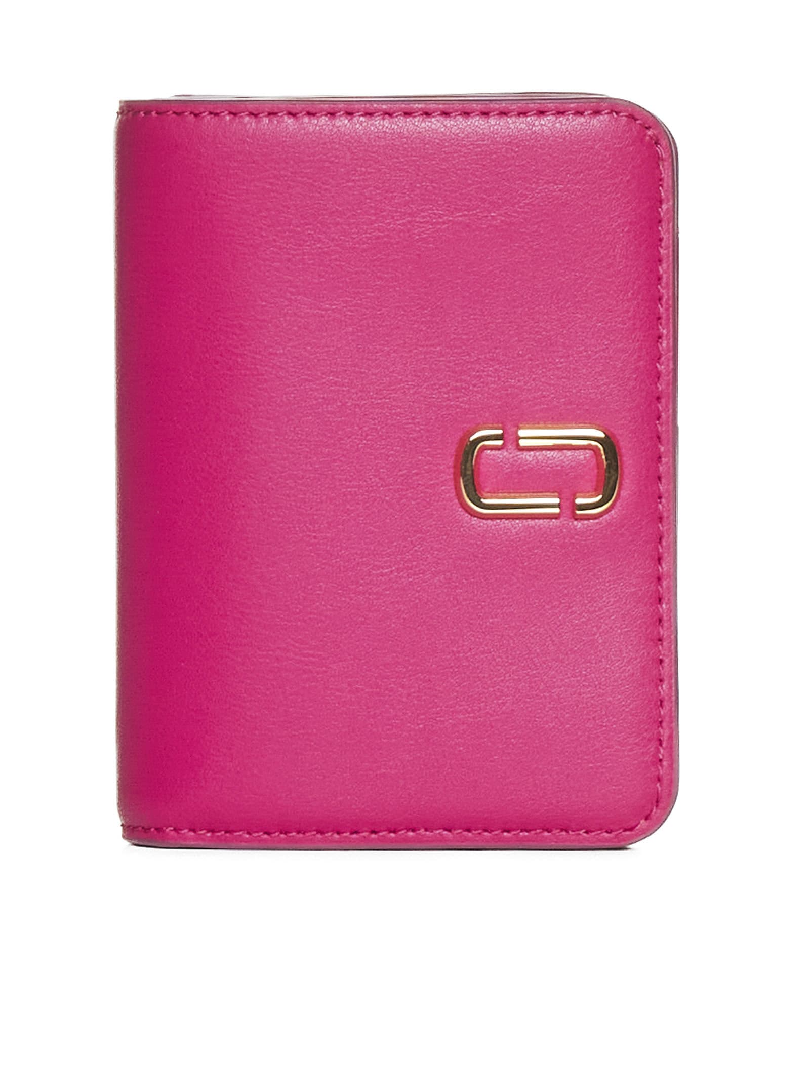 Marc Jacobs Wallet In Lipstick Pink