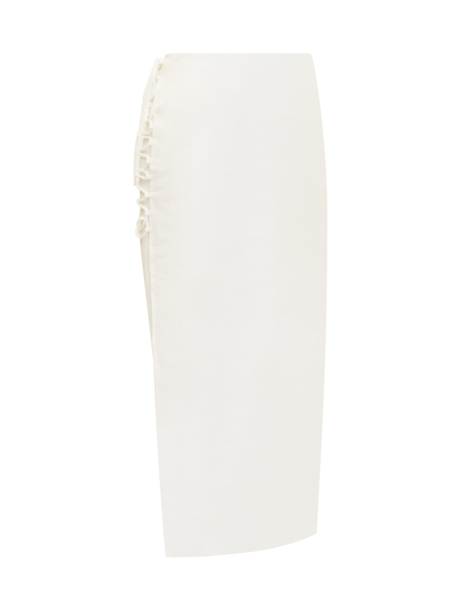 Shop De La Vali Midi Skirt In White
