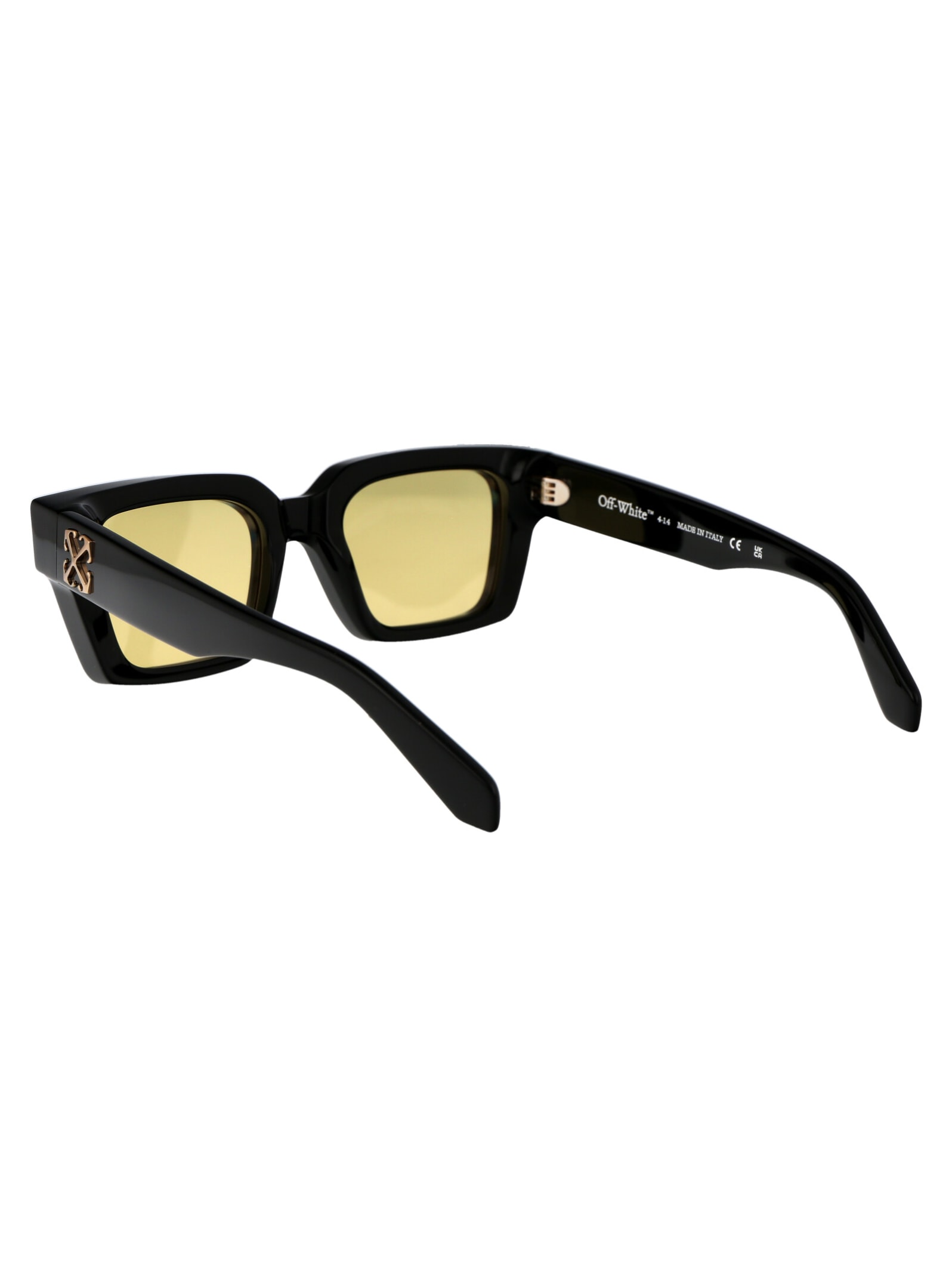 Shop Off-white Virgil L Sunglasses In 1018 Black