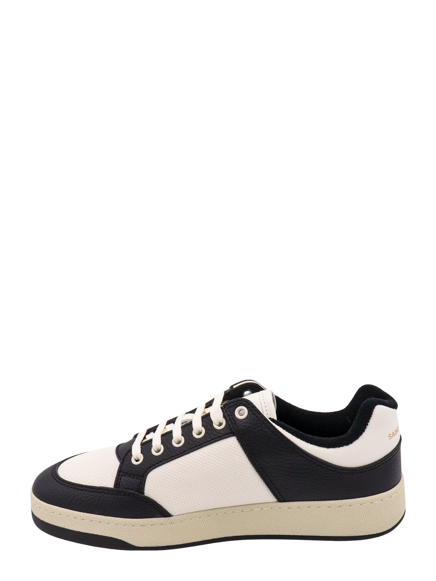 Shop Saint Laurent Sl/61 Sneakers In Nero