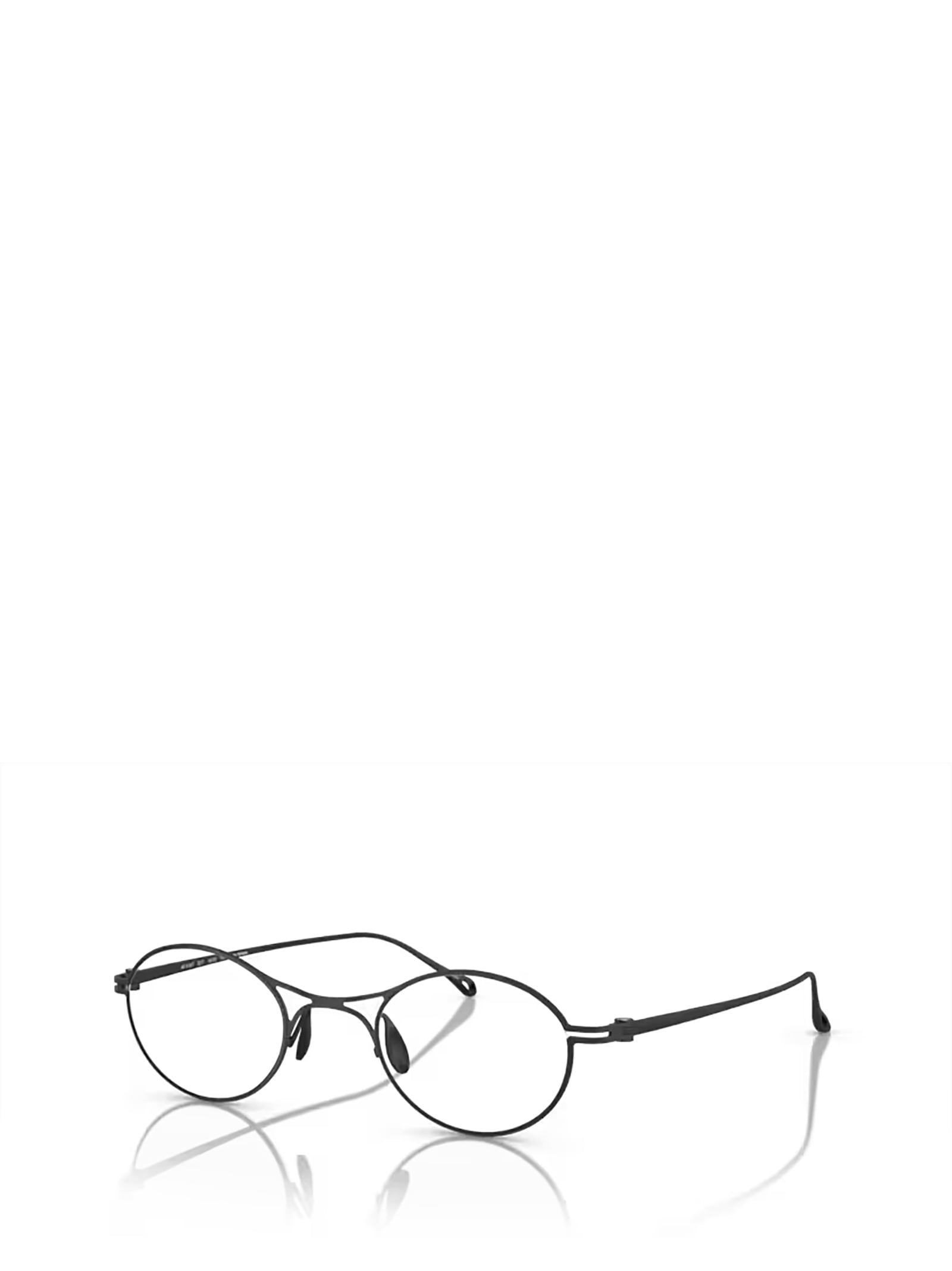 Shop Giorgio Armani Ar5135t Matte Black Glasses