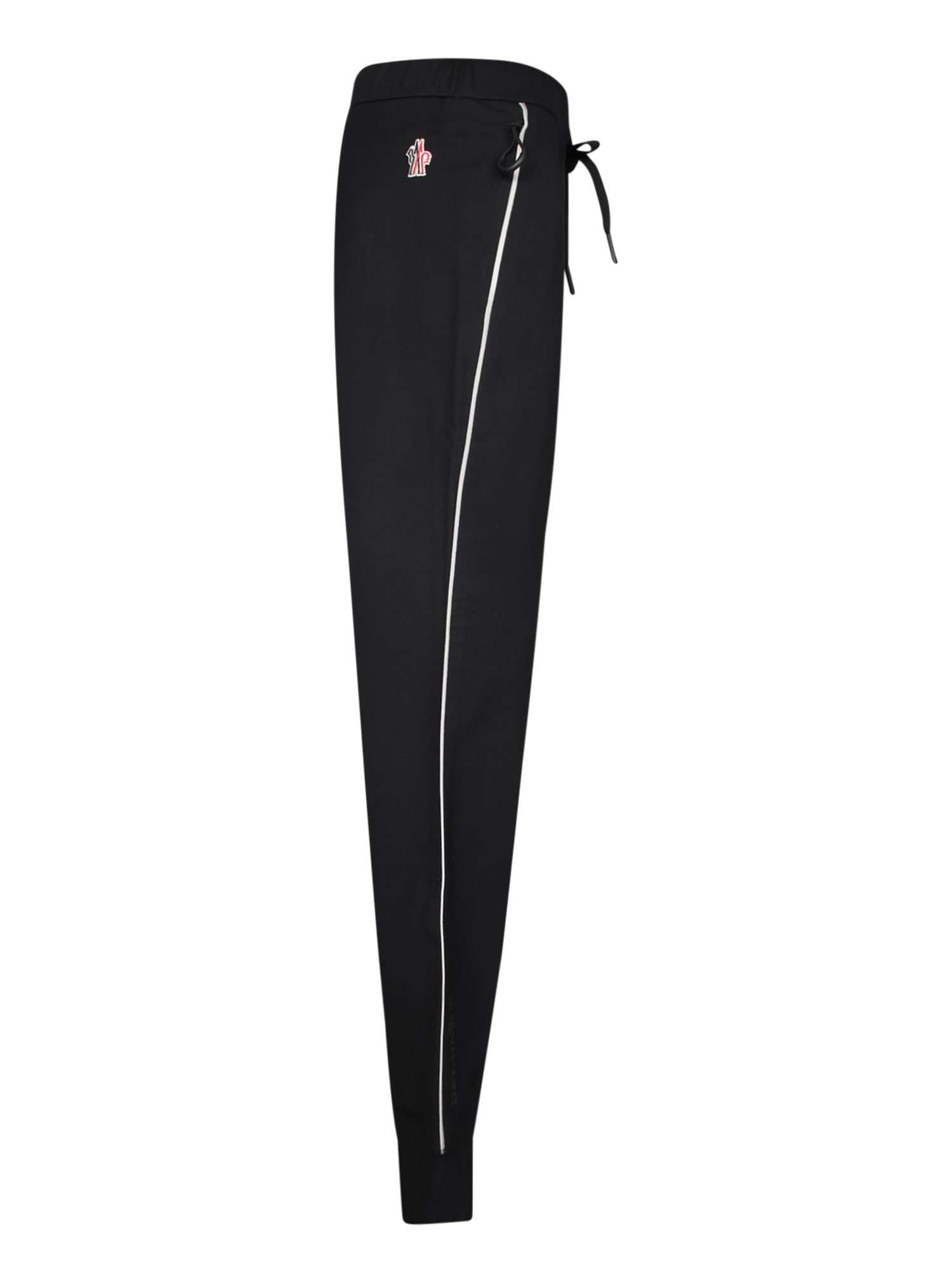 Moncler Technical Black Trousers In Black