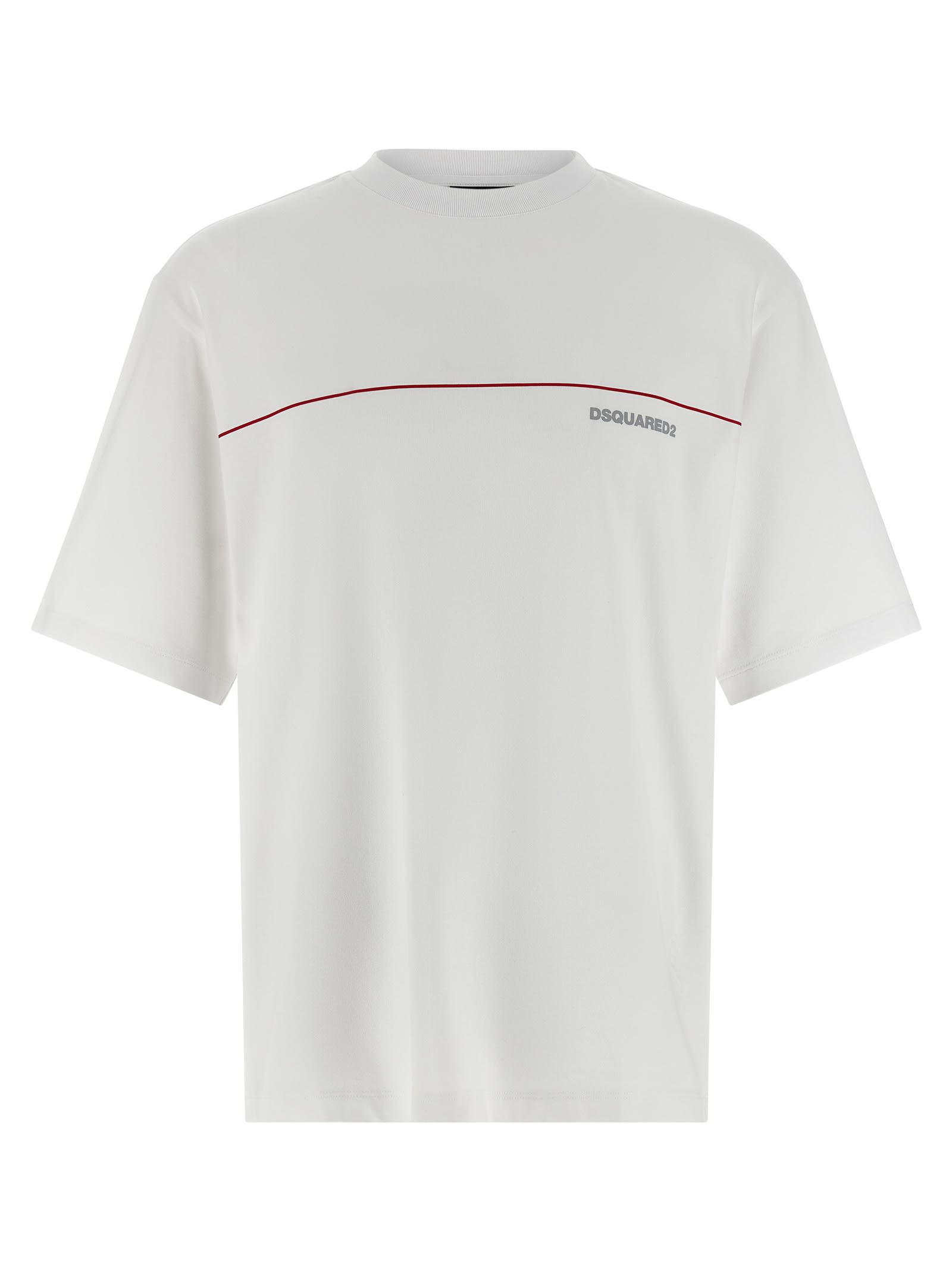 Dsquared2 Printed T-shirt In White