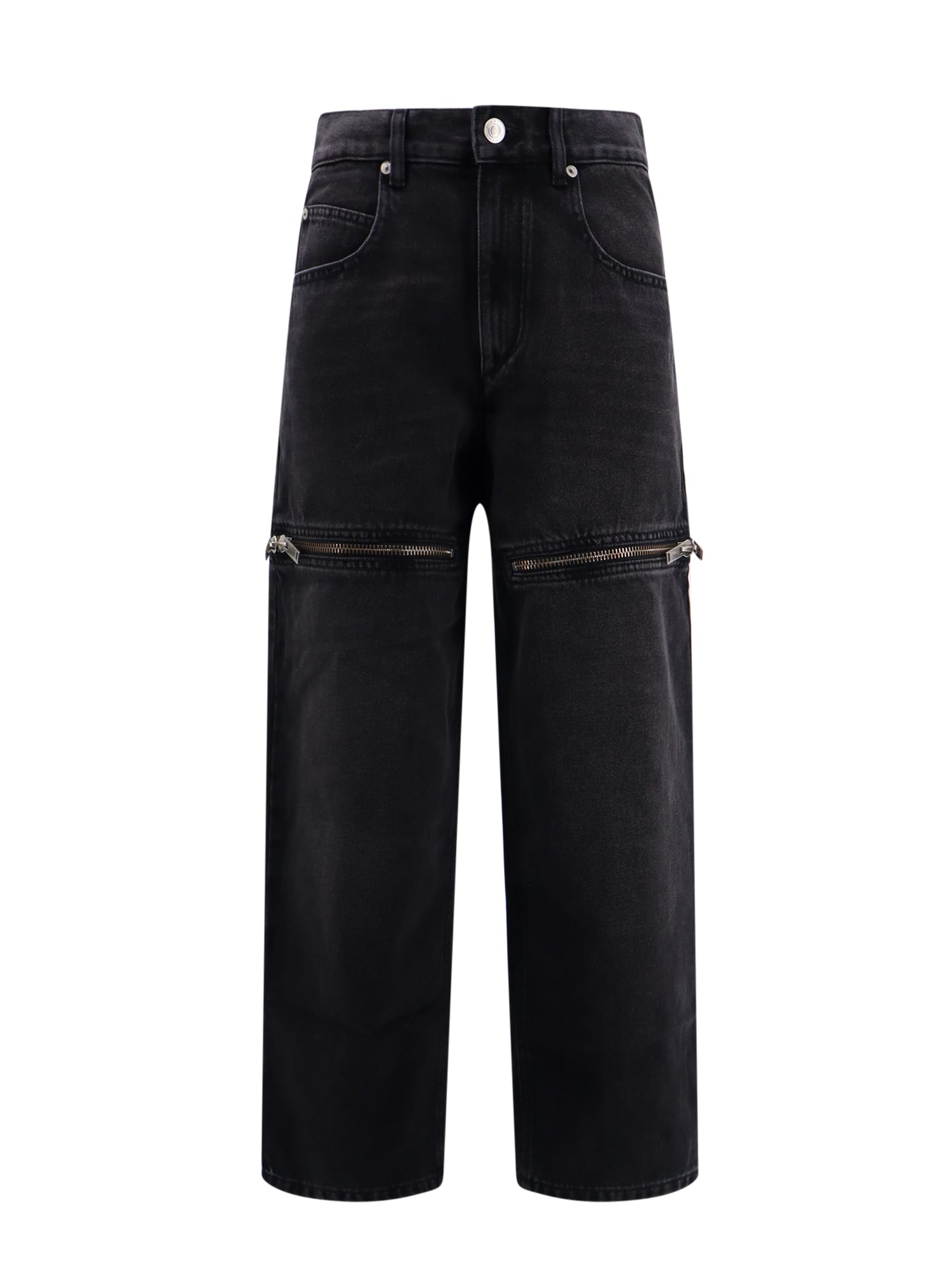 Shop Marant Etoile Salia Jeans In Black