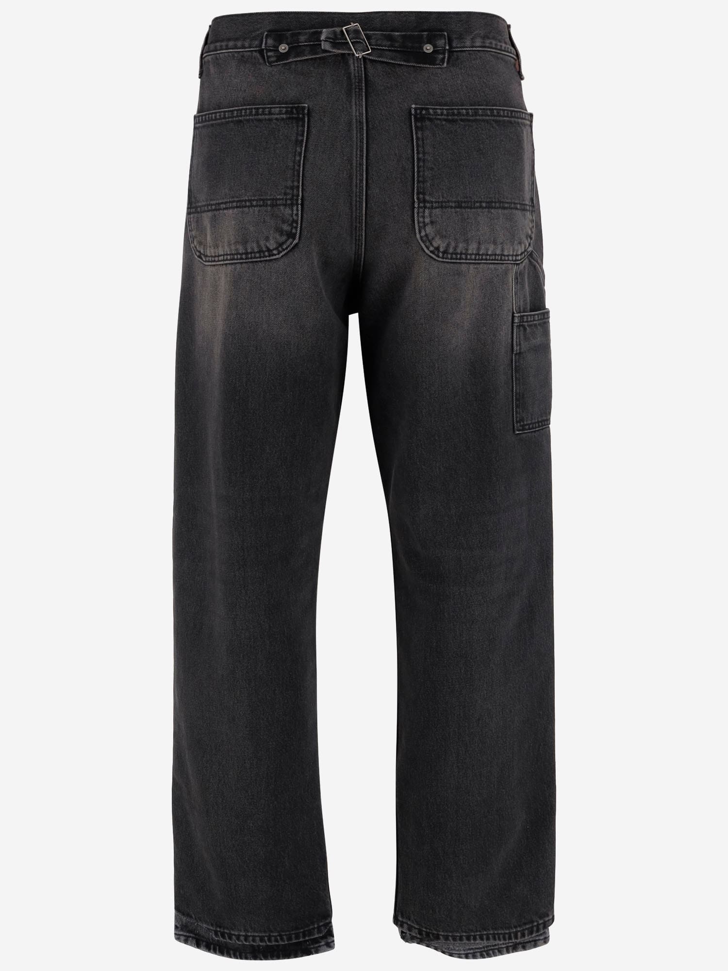 Haikure Jeans Washed Effect In Black