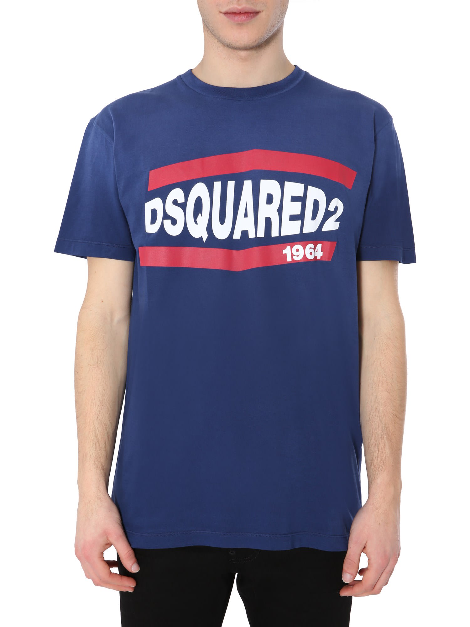 dsquared2 round neck shirt