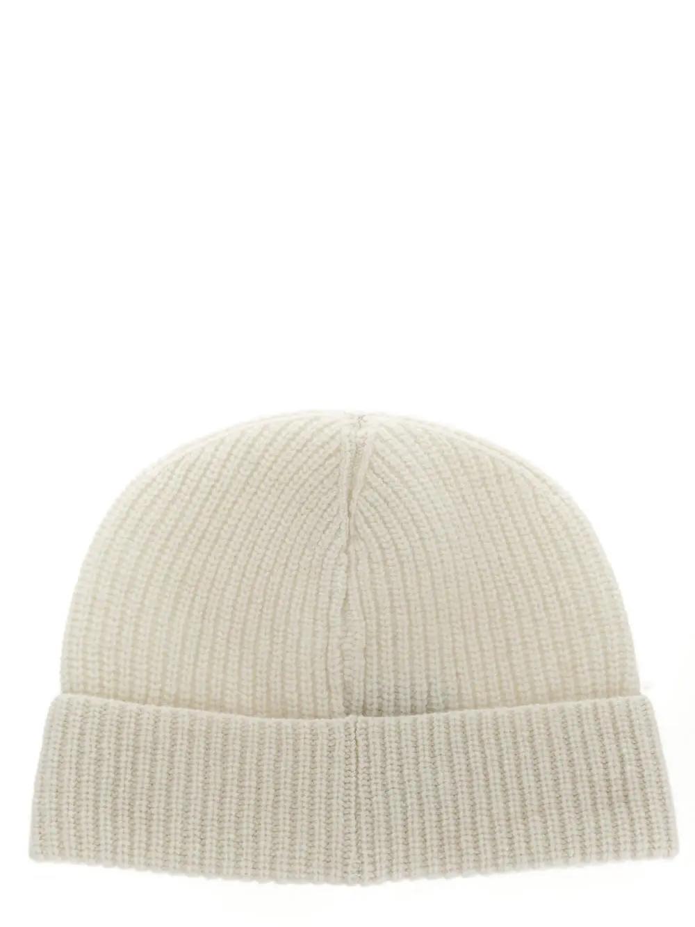 Shop Seven Gauge Ribbed Beanie In Panna