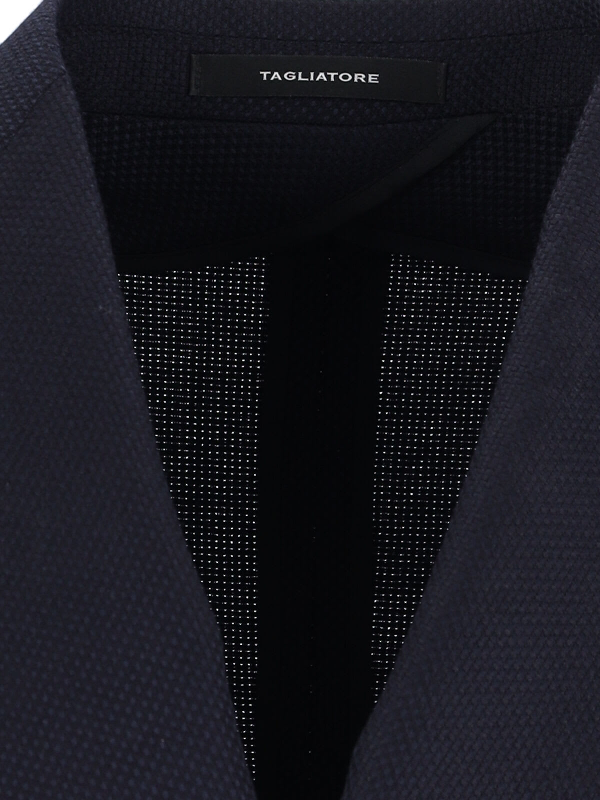 Tagliatore Double-breasted Tailored Jacket Flap Pockets In Blue
