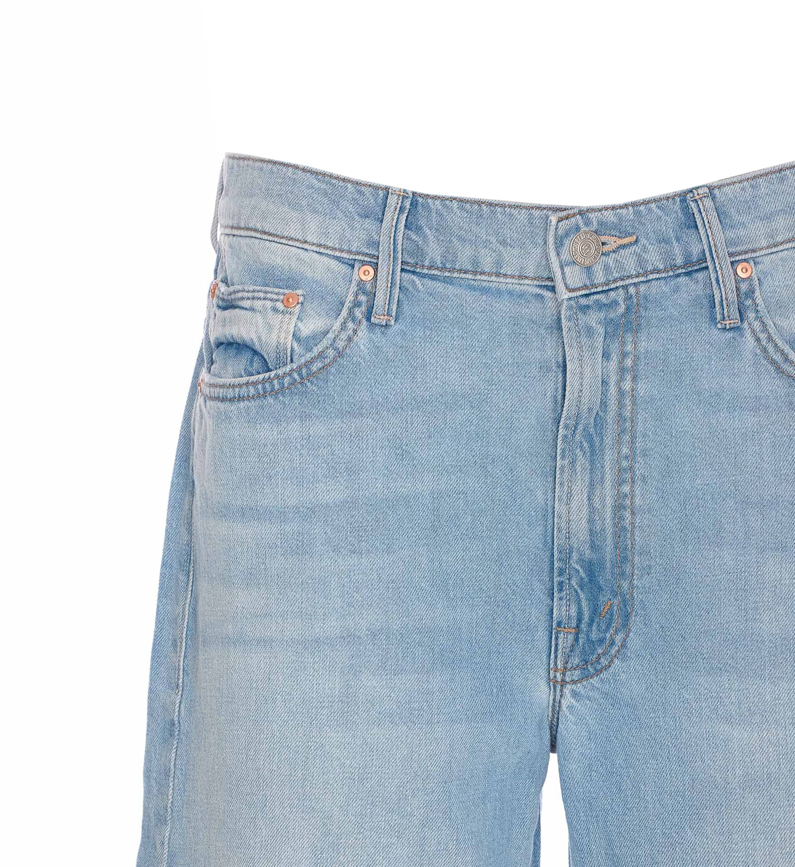 Shop Mother The Undercover Jeans In Blue