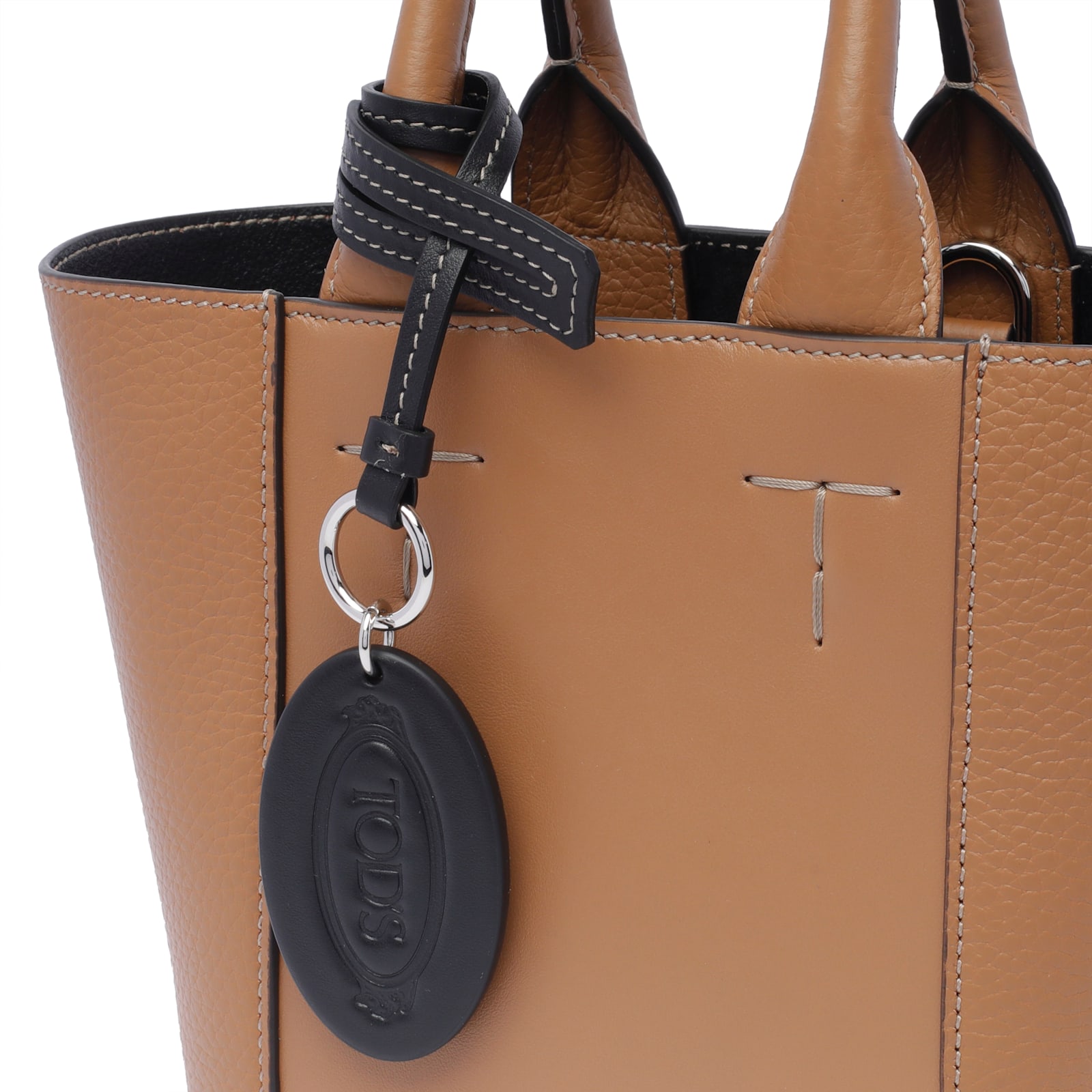 Shop Tod's Tods Double Up Shopping Bag In Brown