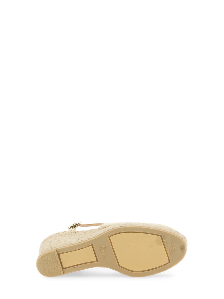 Castaã±er 60mm Carol Wedge In Ivory