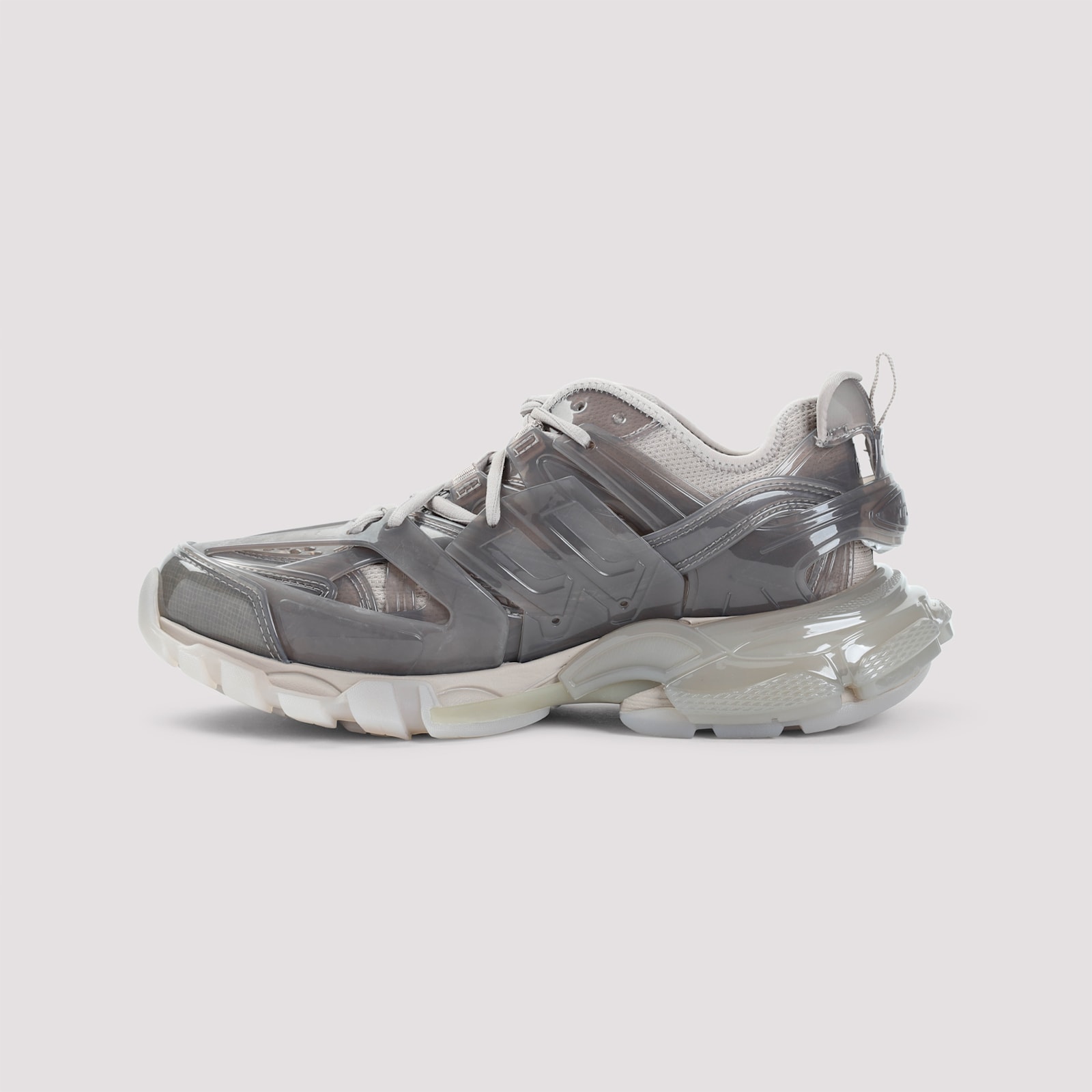 Shop Balenciaga Track Jelly Sneakers In Beige