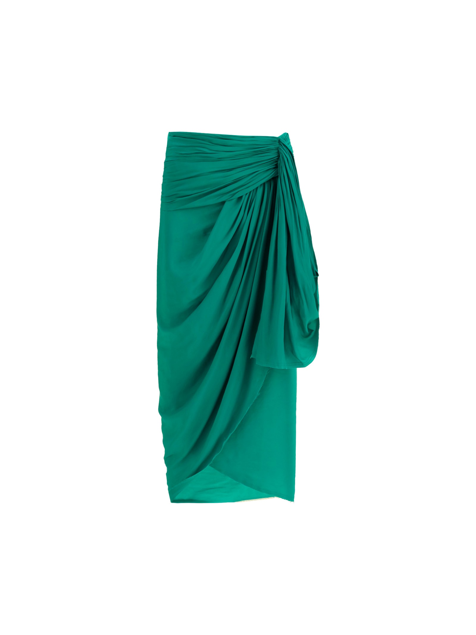 Lanvin Charmeuse Long Skirt