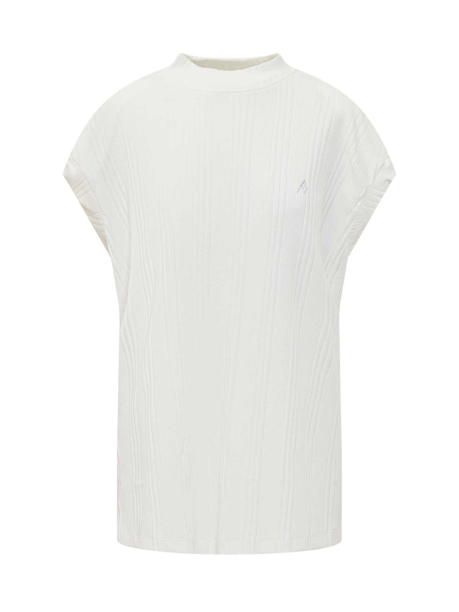 Shop Attico Laurie T-shirt In White