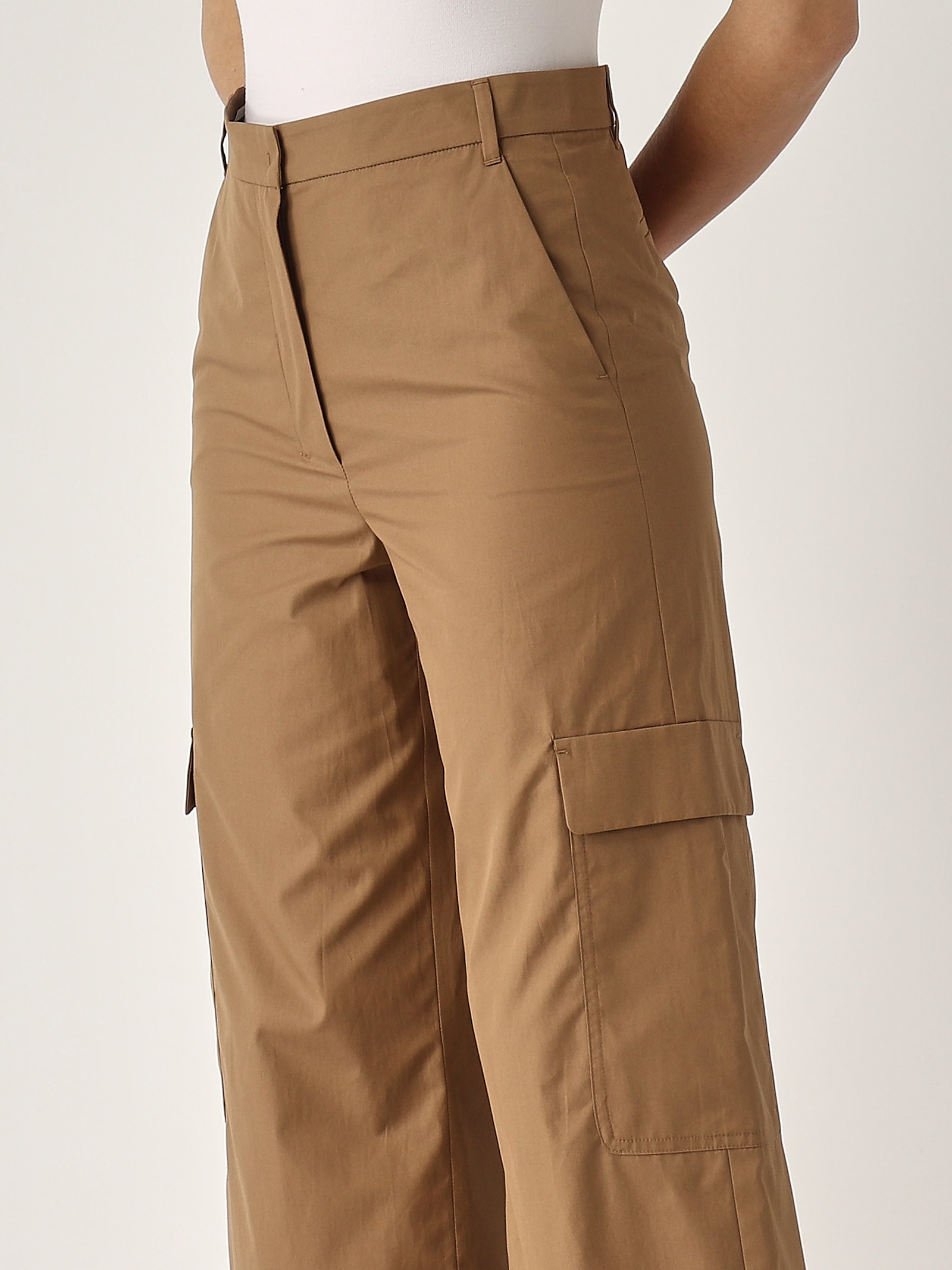 S Max Mara Gloria Trousers In Tabacco