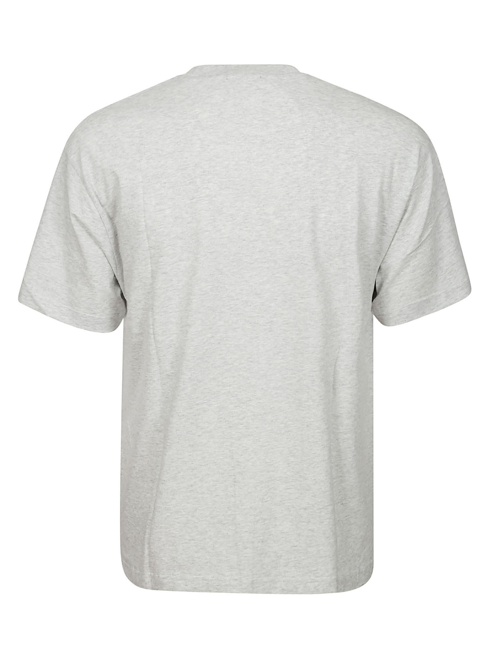 Shop Apc T-shirt Hermance In Plb Heathered Light Grey
