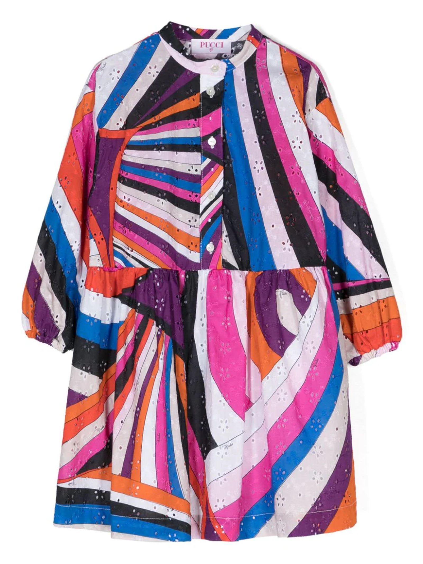 Shop Pucci Emilio  Dresses Multicolour
