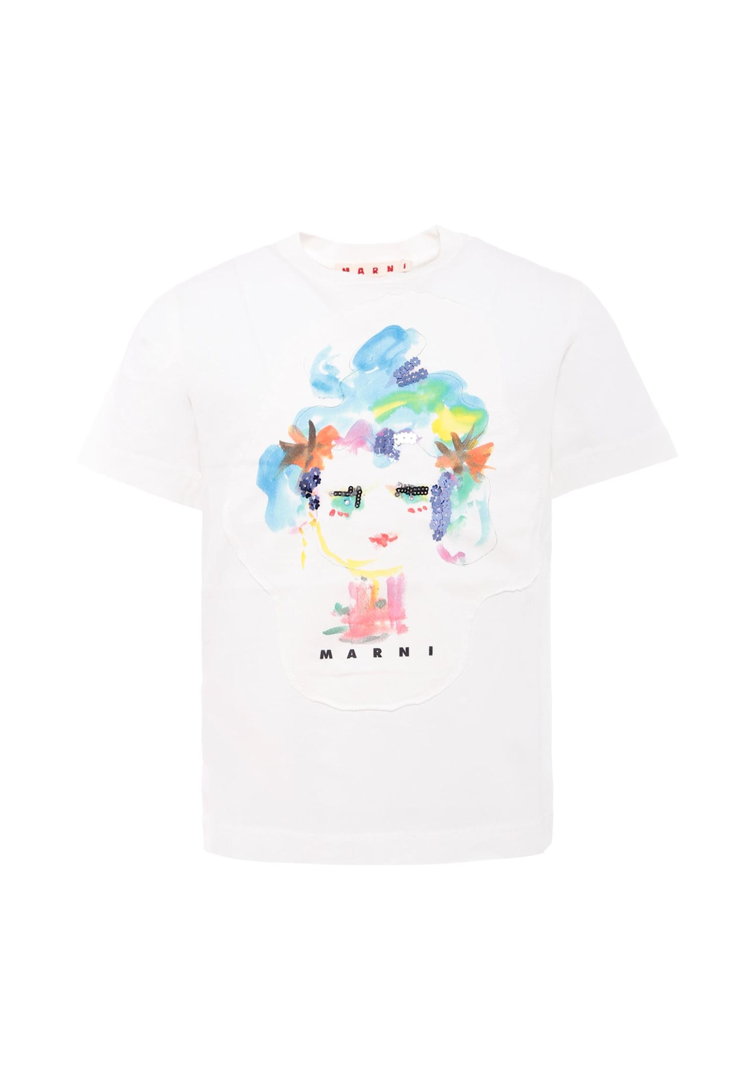 Marni Cotton T-shirt In White