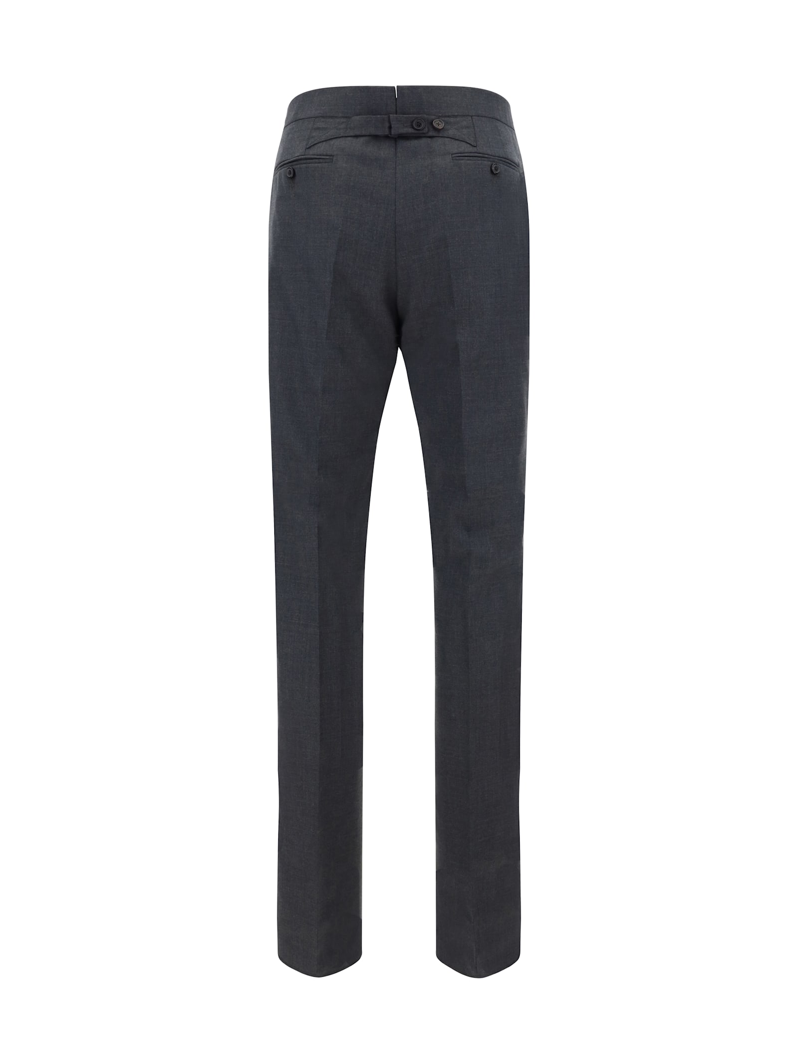 Shop Thom Browne Pants In 025