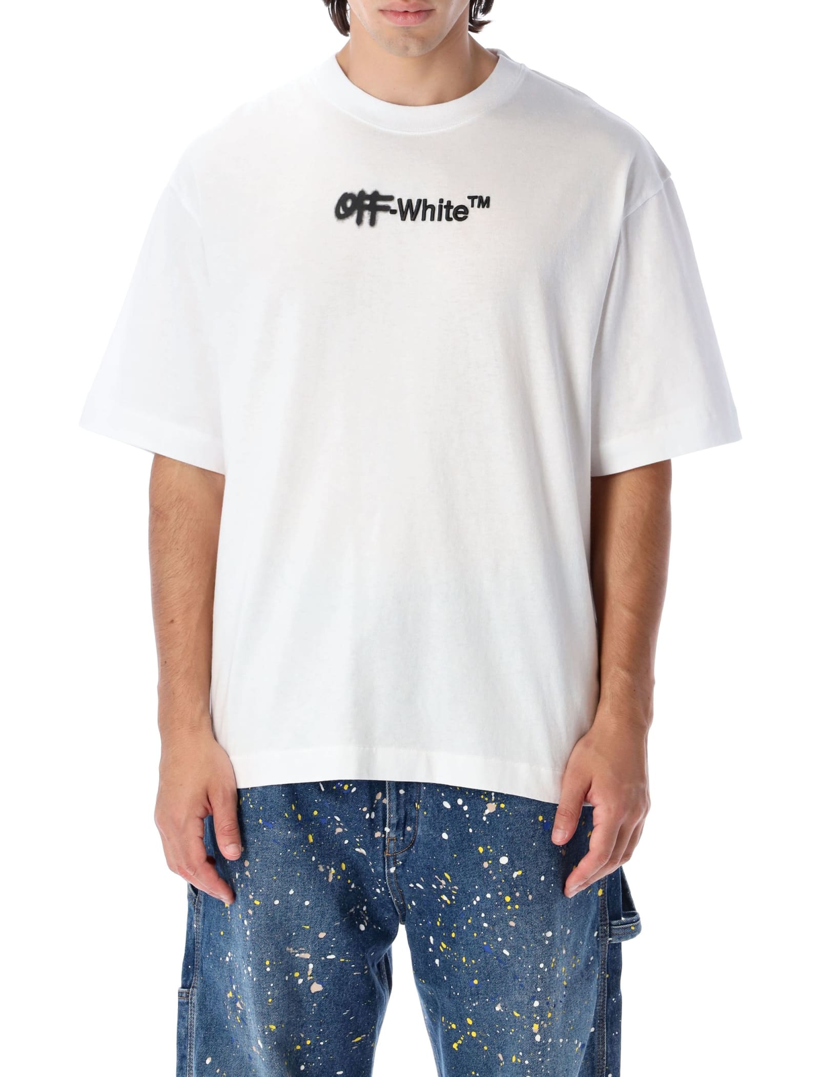Off-White Spray Over Skate T-shirt