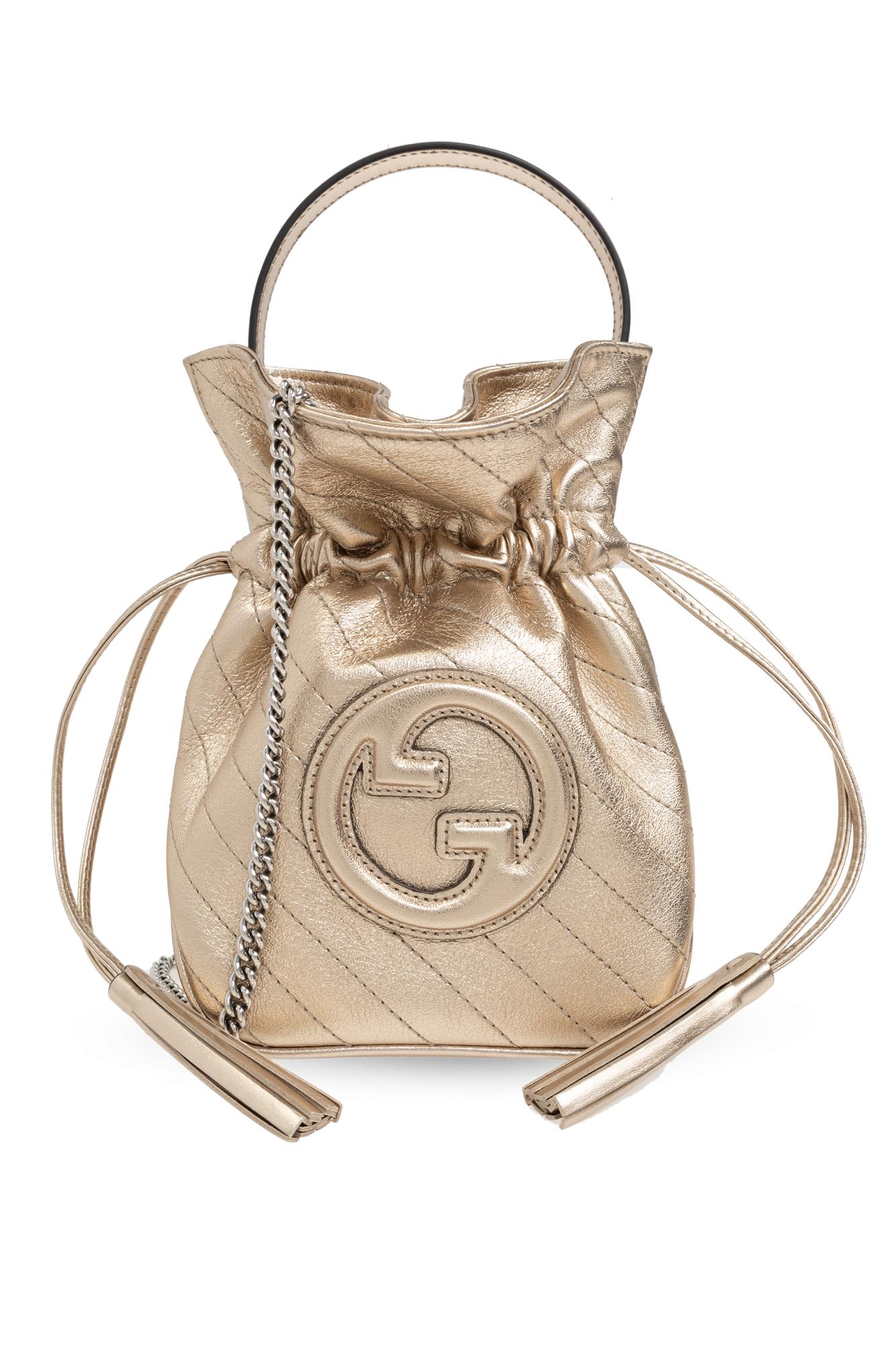 Shop Gucci Blondie Mini Bucket Shoulder Bag