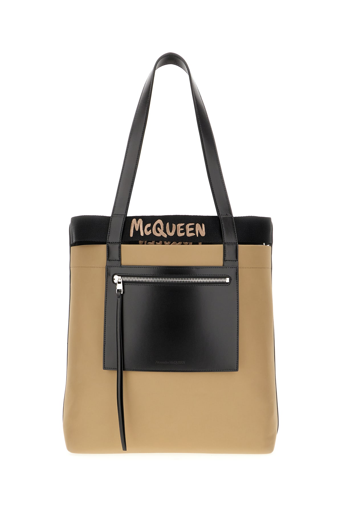 Logo Embroidered Shopper Bag