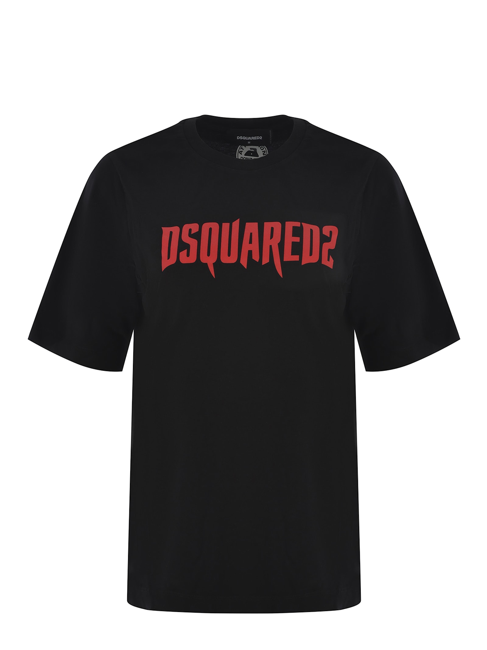 Shop Dsquared2 T-shirt  Made Of Cotton In Black