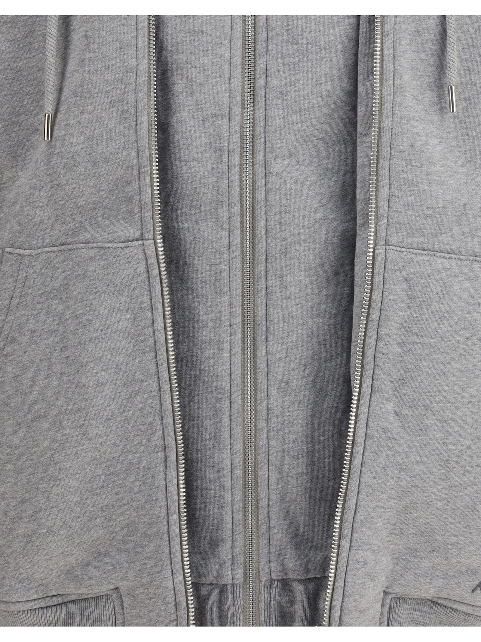 Axel Arigato Men Zip Hoodie In Gray
