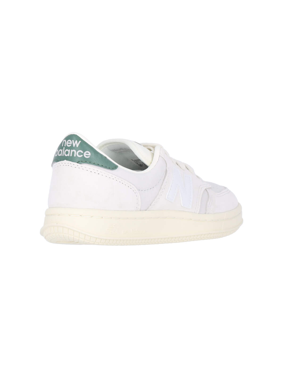 New Balance T500 Woman Sneakers Off White Size 7.5 Leather In Neutral