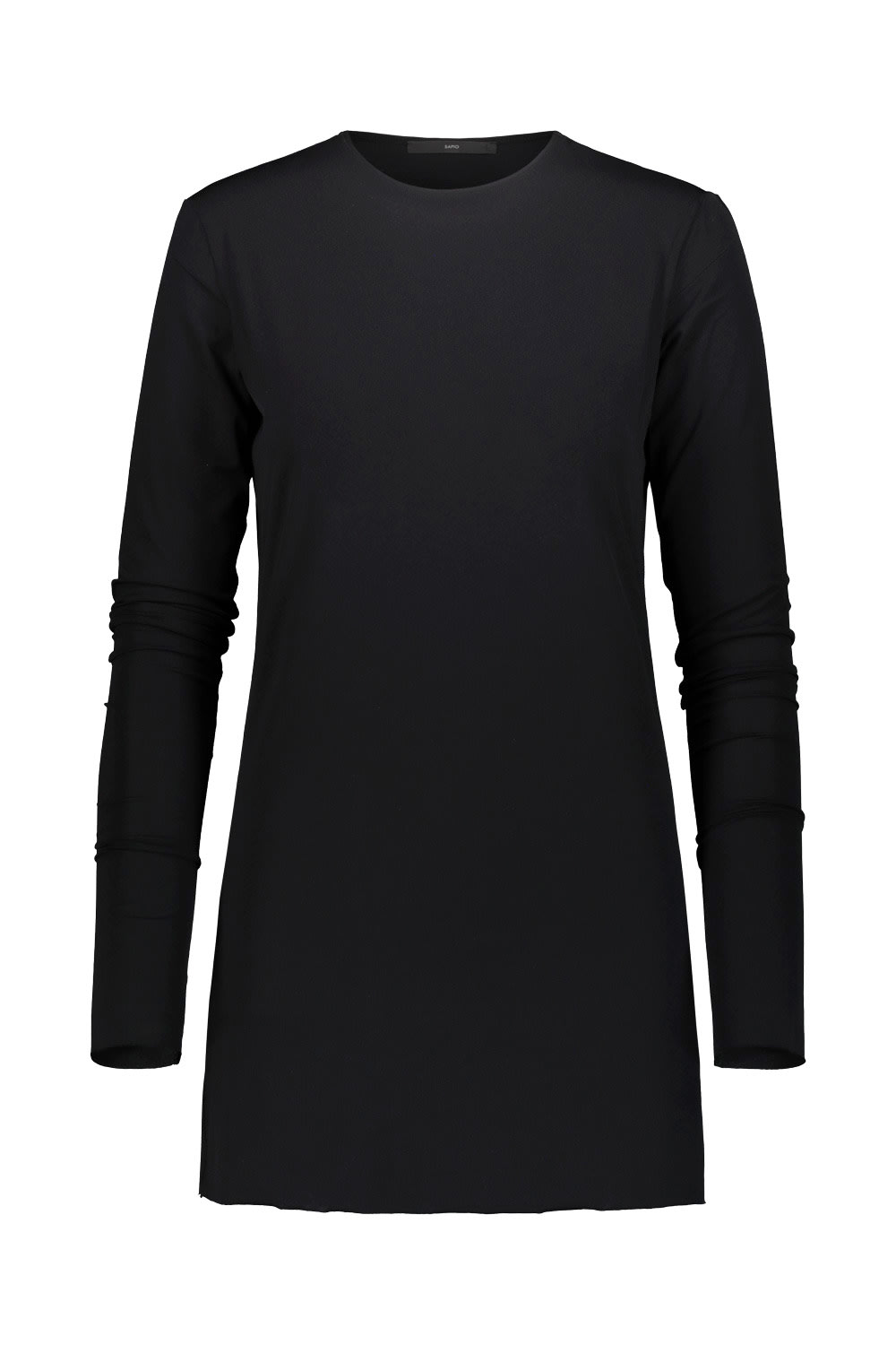 Sapio No. 22 Jersey Long Sleeves Top Clothing In Black