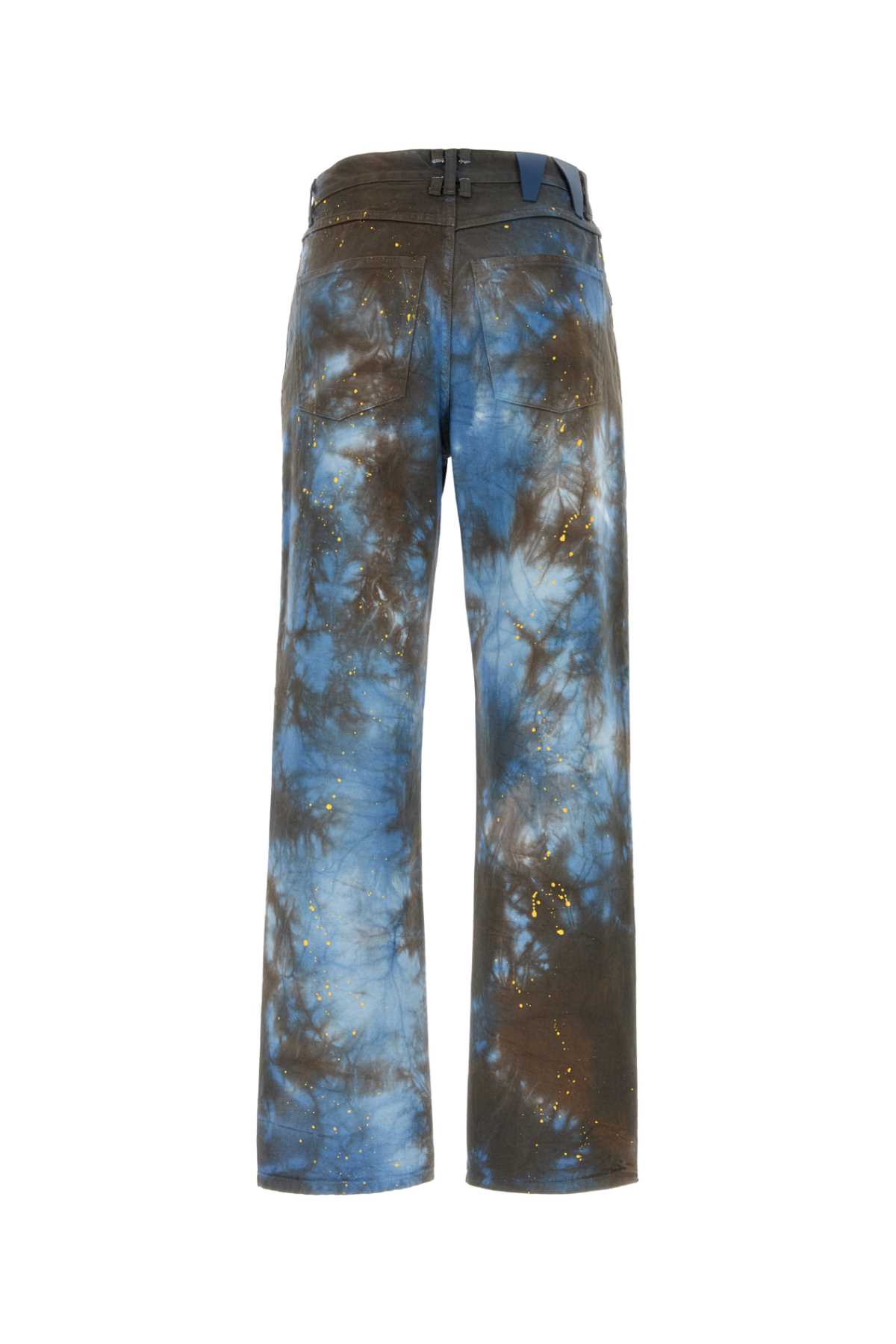 Shop Darkpark Multicolor Denim Mark Jeans In Browcreightblu